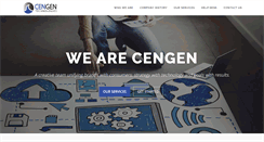 Desktop Screenshot of cengentech.com